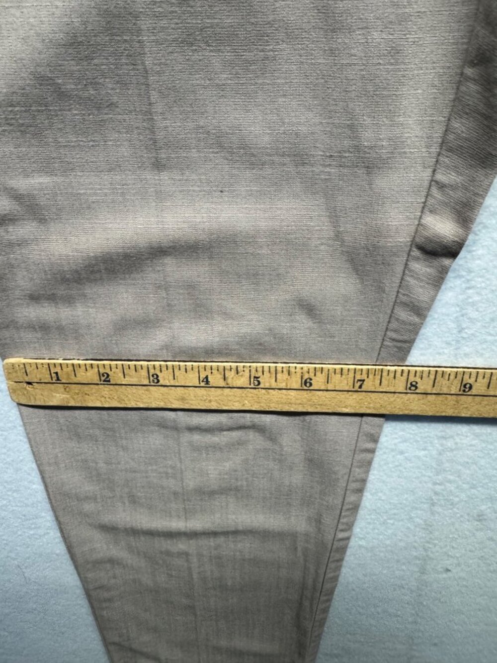 Womens Van Heusen Stretch Khaki Pants Size 2 Cotton Blend - Picture 8 of 10